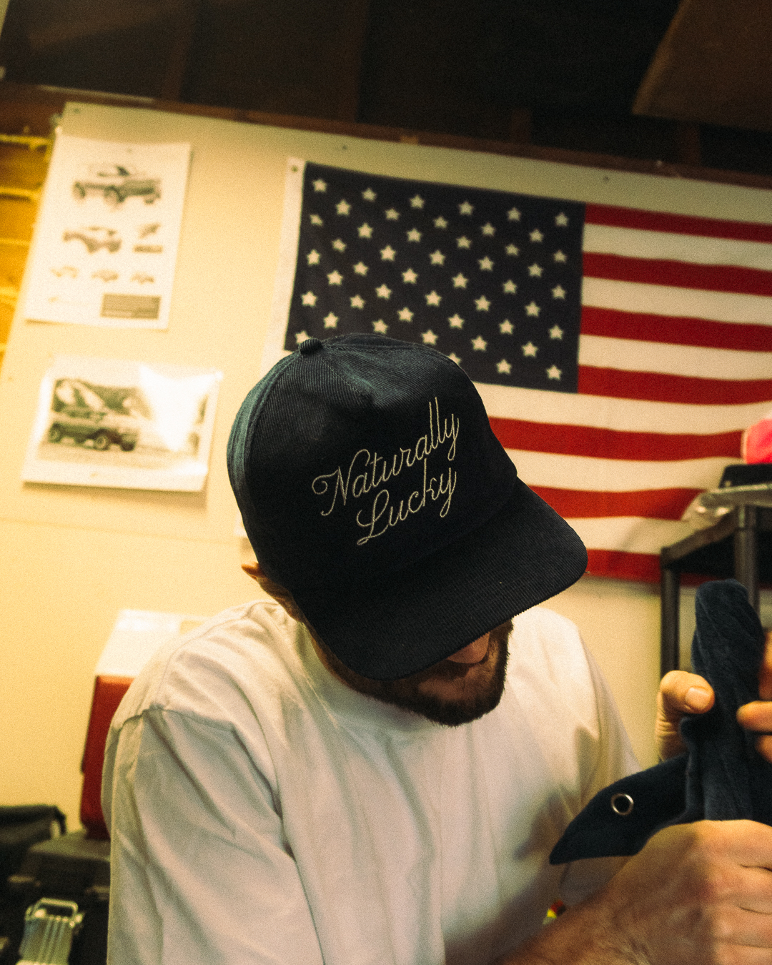 Naturally Lucky Corduroy Hat